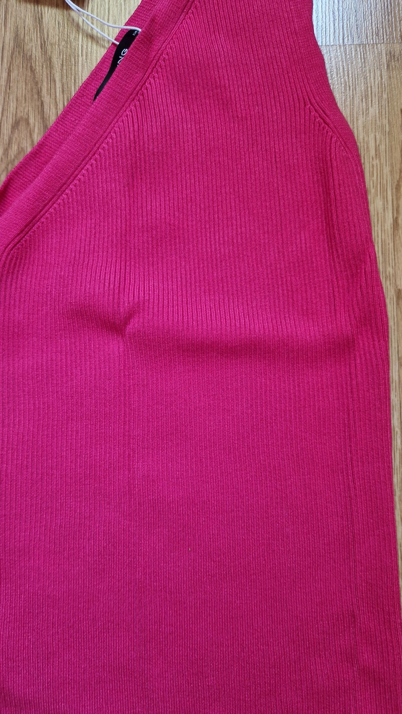 Fuchsia roze asymmetrische top Mango NIEUW – photo 2